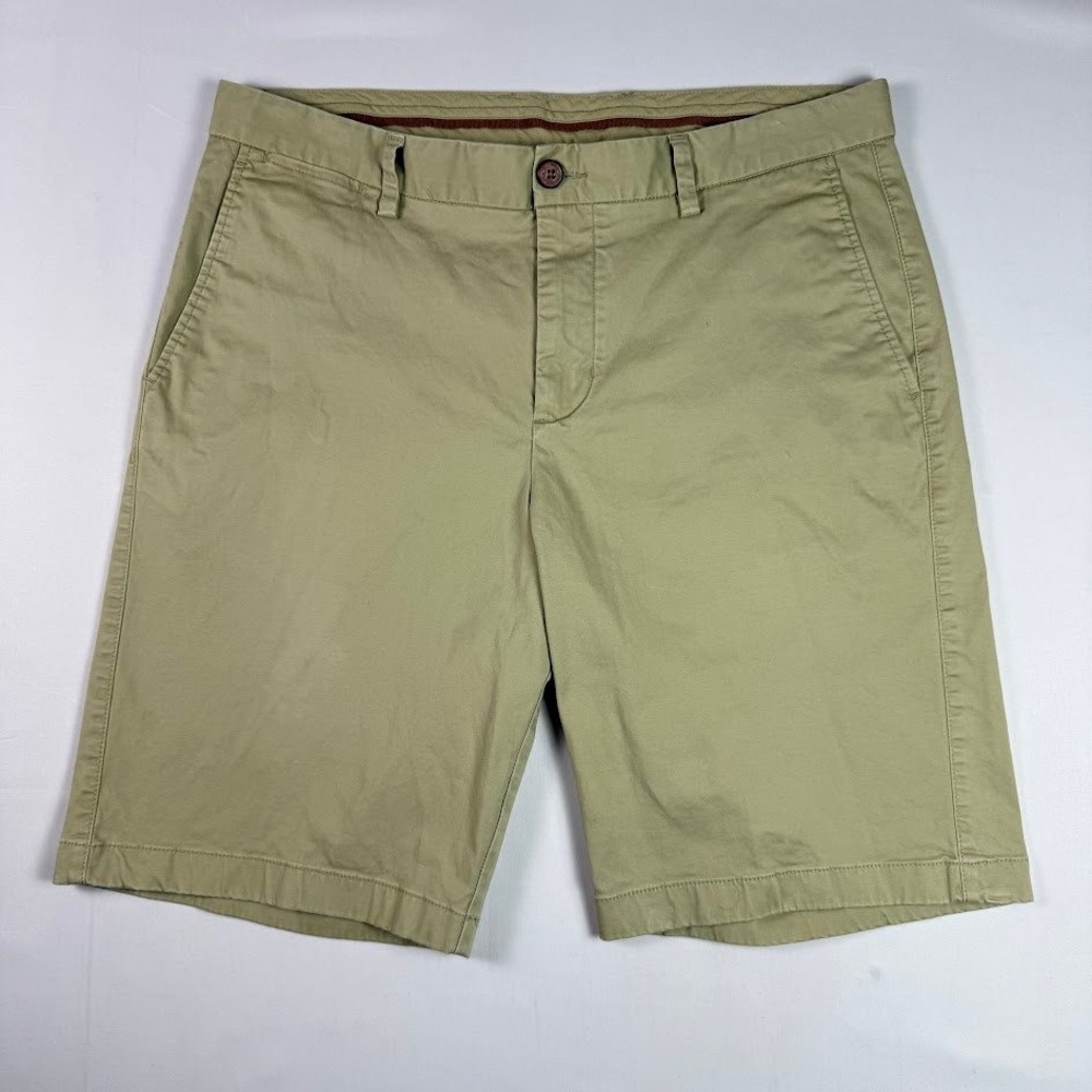 Tommy Bahama Shorts Mens 36 Tan Performance Stretch Golf Casual Khaki Walking